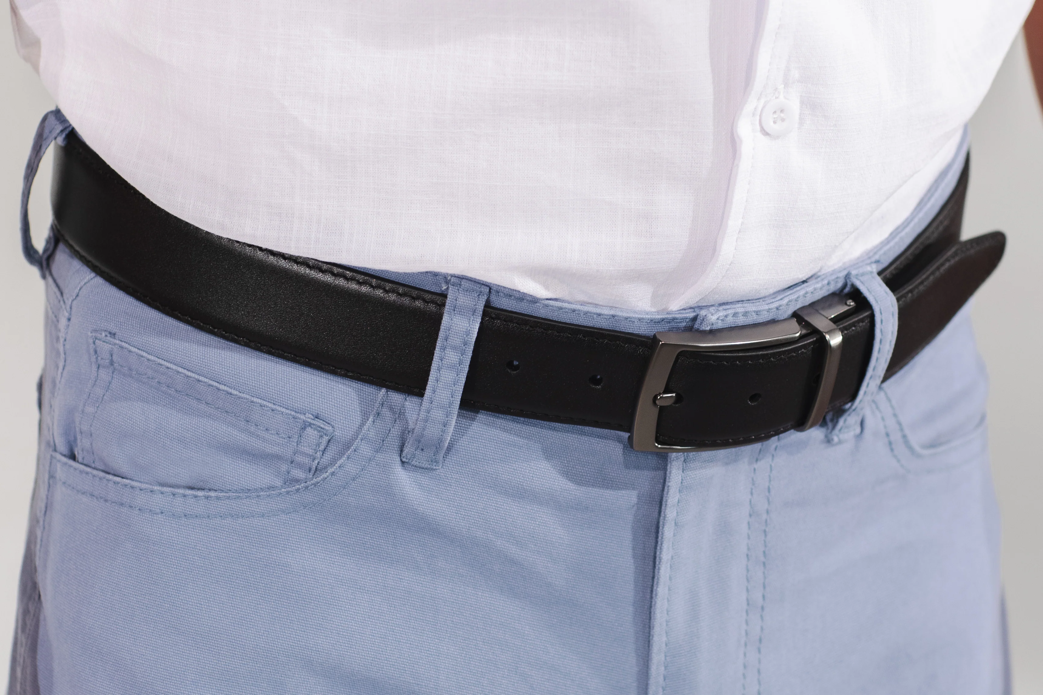 Double Take Belt - Black/Brown - Image 6
