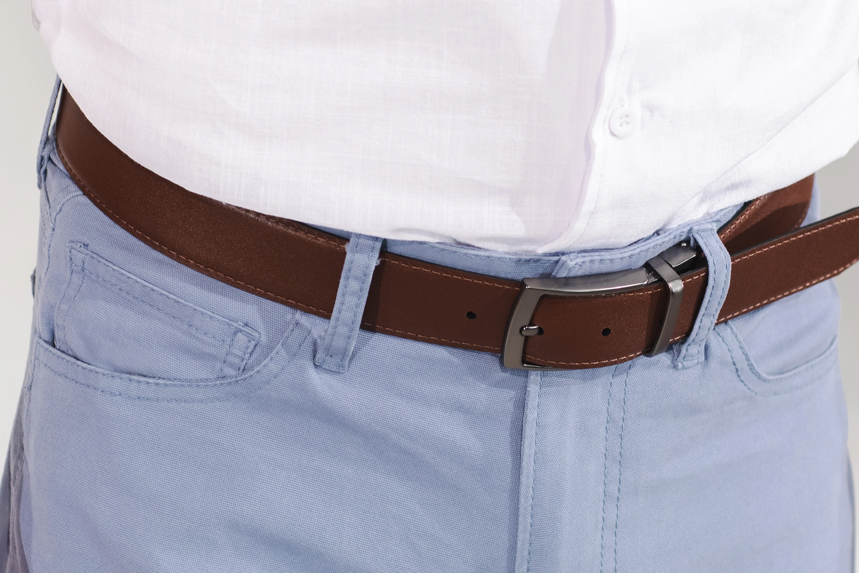 Double Take Belt - Black/Brown - Image 7