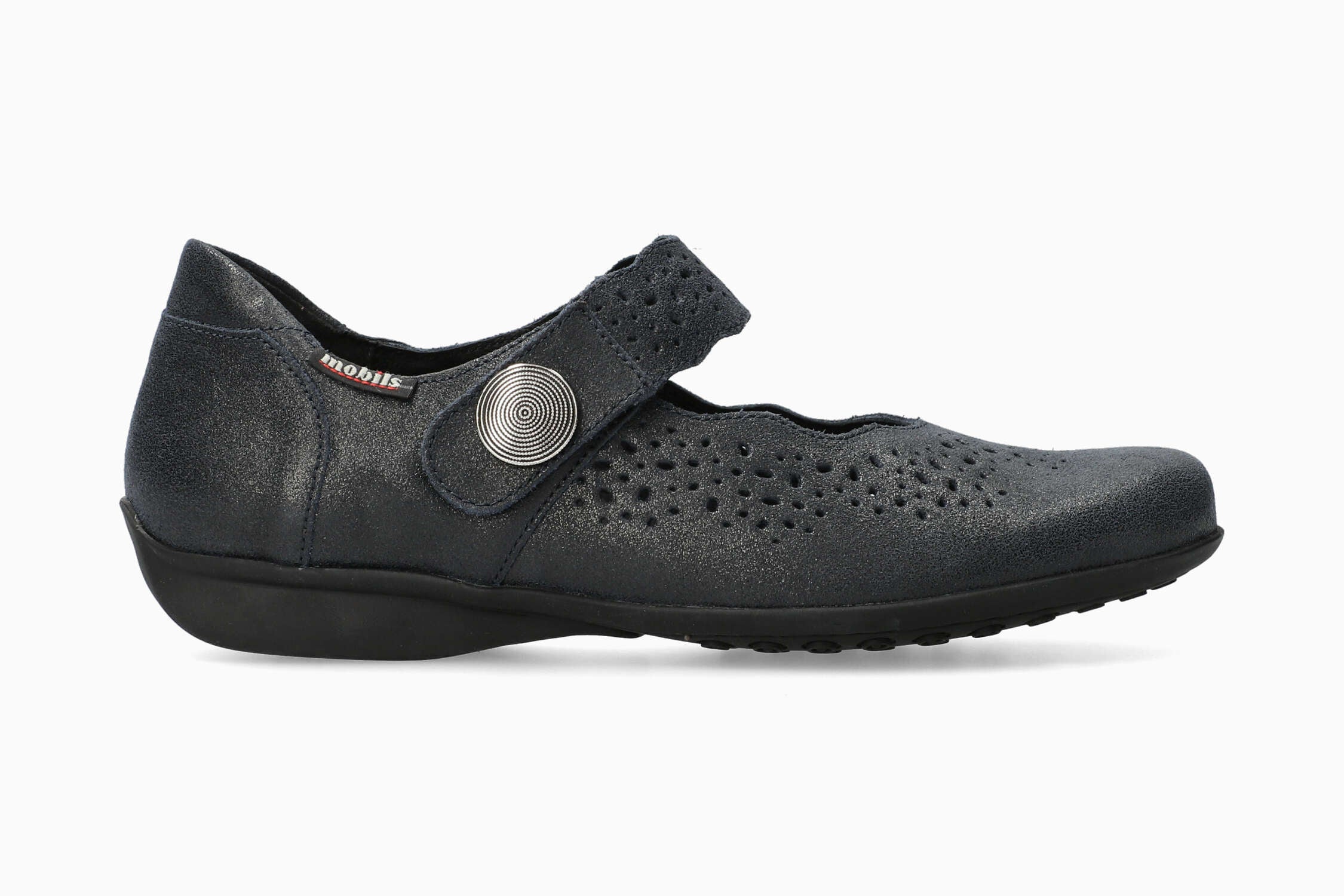 Fabienne - Navy Metallic