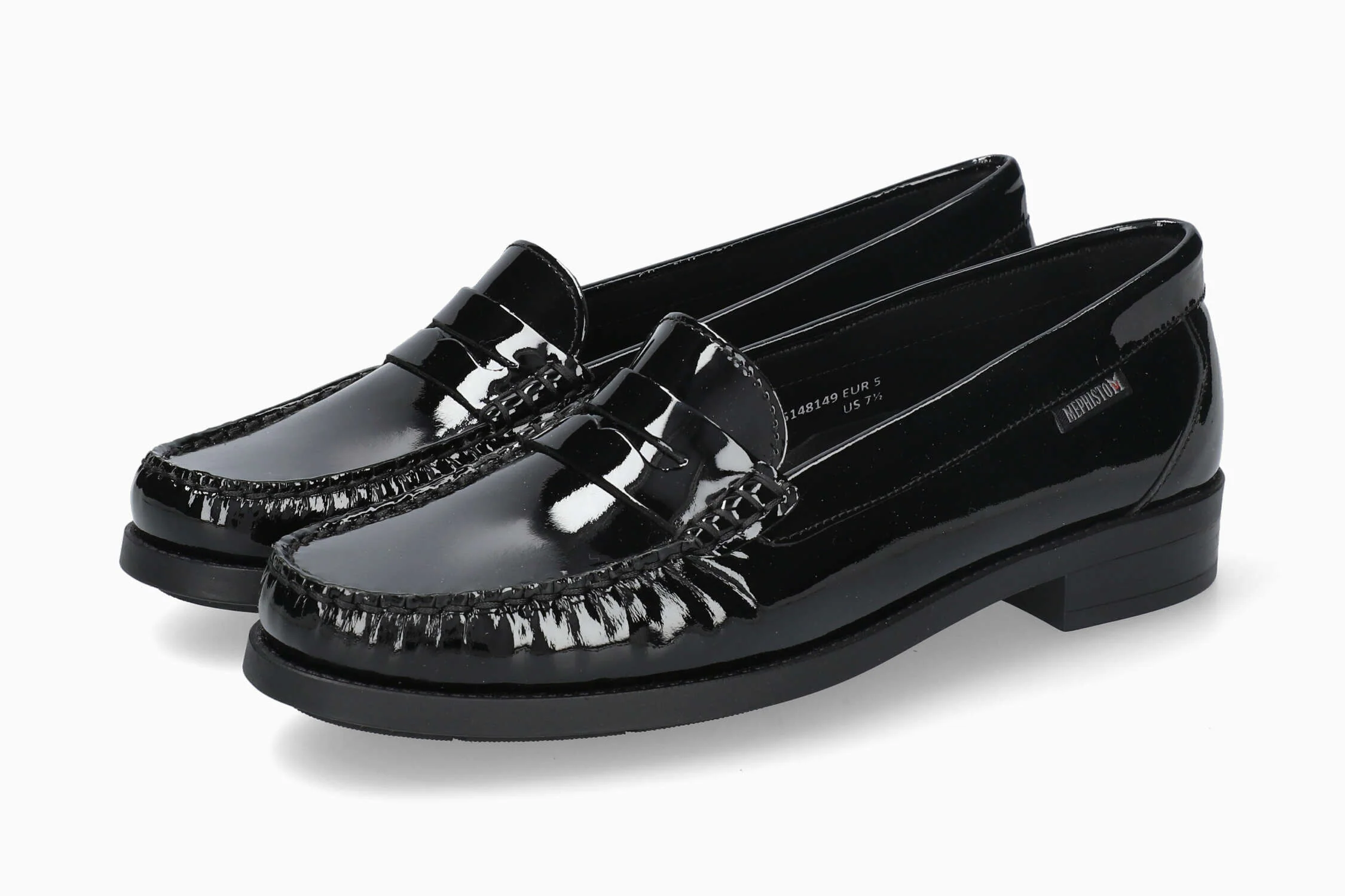 Neda - Black Patent - Image 2